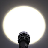 Tactical LED Flashlight Rechargeable 5 Modes Zoomable Waterproof Camping Hunting LED Torch Light