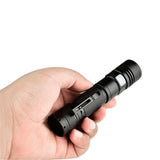 10pcs XANES 1301 XM-L T6 1500Lumens USB Rechargeable LED Flashlight