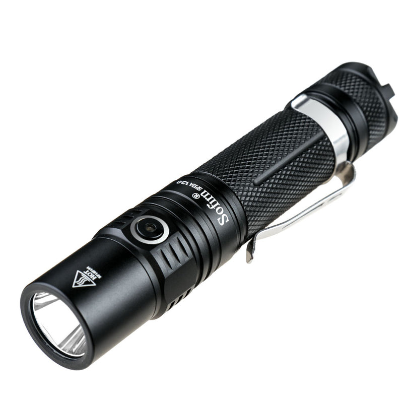 Sofirn New SP32A XP-L2 1300lm 2 Groups V2.0 High Power 18650 Flashlight With Ramping Indicator Lamp