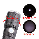 U King ZQ-X1069  T6 1000LM Zoomable Rechargeable LED Flashlight 26650