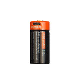 Nicron NRB-L650 650mAh 3.7V USB Rechargeable Protected 16340 Li-ion Battery with LED Indicator