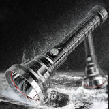 XANES® P70 4688LM Super Bright Flashlight USB Rechargable 5 Modes IPX6 Waterproof Work Lamp Fishing Hunting Torch Light