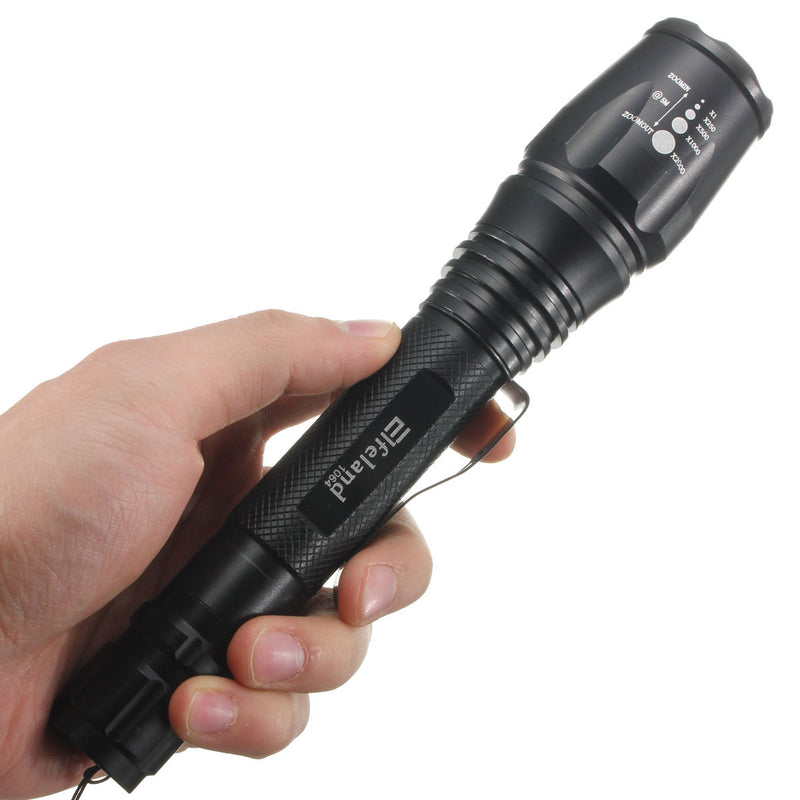 Elfeland T6 5400lm Zoomable  High Lumen Flashlight