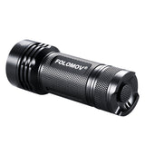 FOLOMOV 26650S 5x XP-G2 2000Lumens 8Modes 26650 Tactical Flashlight