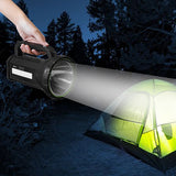 2000lm 300W 500m L2/T6/XPE Super Bright Work Light LED 3 Modes Spotlight Hunting Emergency Flashlight