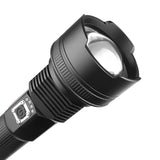 XANES® 1907 XHP70 1900 Lumens 3 Modes Zoomable USB Rechargeable LED Flashlight Outdoor 18650/26650 Flashlight LED Torch Light