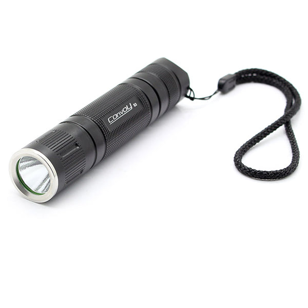 Convoy S3 7135*8 XM-L2 U2 1A / T6 4C 3/5Modes EDC LED Flashlight 18650