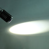  T6 850 Lumens 5 Modes LED Zoomable Flashlightt 1x18650