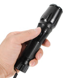 Elfeland  T6 2000lumens 5Modes Zoomable LED Flashlightt With 18650