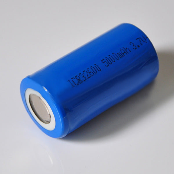 1PCS 32600 3.7V 5000mAh Rechargeable Lithium Battery 