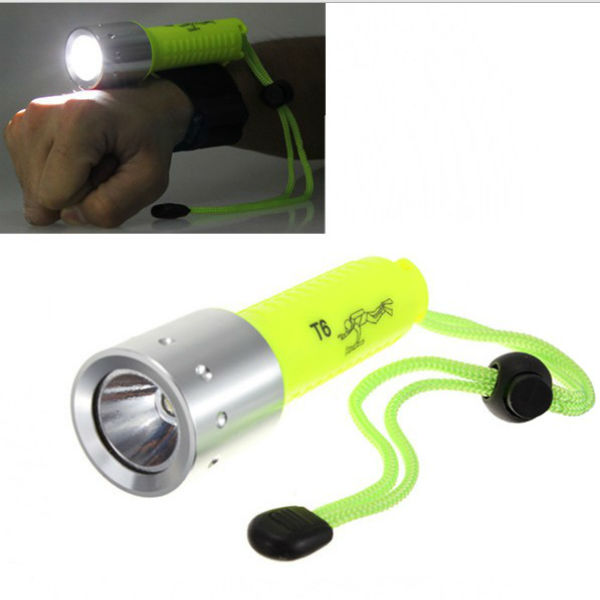 Elfeland  T6 1600LM 3 Modes Waterproof LED Flashlight