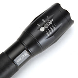 MECO  T6 1600LM 5Modes Zoomable LED Flashlight 1x18650