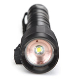 MECO  T6 3600LM Zoomable LED Flashlight 2x18650 