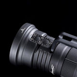 Niwalker Nova MM18 emitters 2 X MKR And 1 X L2 5120LM LED Flashlight