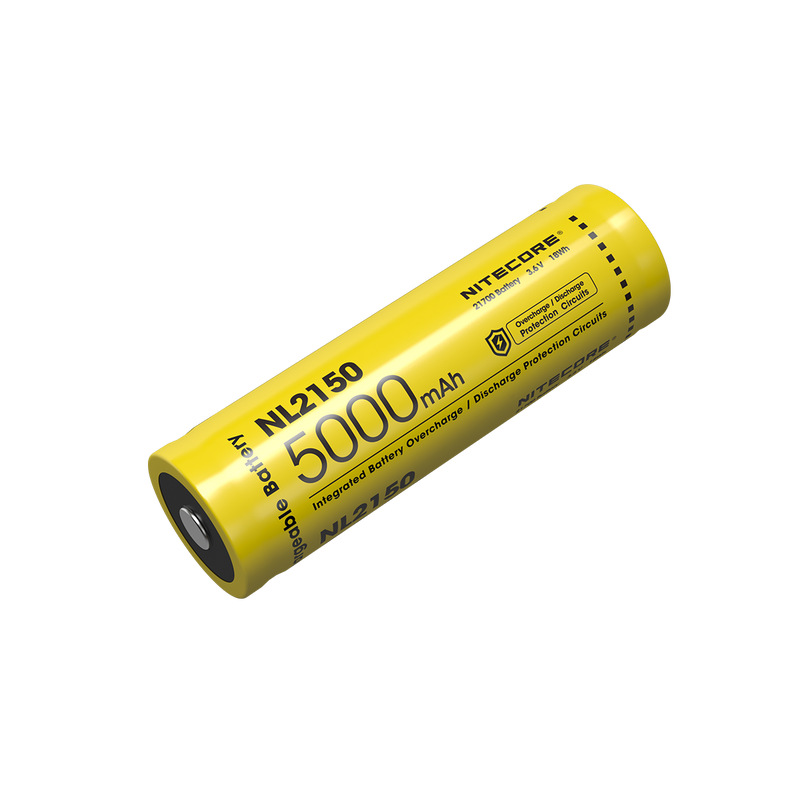 NITECORE NL2150 21700 5000mAh Rechargeable Li-ion Battery For Flashlight E cigs
