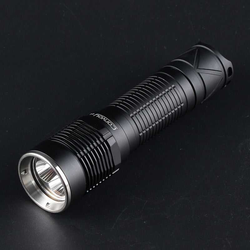 Convoy S12 3x SST20 / Nichia 219C 2300LM 6000mAh Output High Power Flashlight Powerful Tactical Flashlight