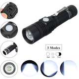 XANES WT518  T6 1000Lumens 3Modes Portable Zoomable LED Flashlight