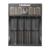 Liitokala Lii-402 Micro USB DC 5V 4Slots 18650/26650/16340/14500 Battery Charger 