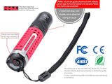 Civictor S5 L2 U2 800Lumens 3Modes Switchable USB Rechargeable Tactical LED Flashlight 18650