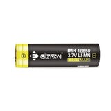 Eizfan 2pcs 18650 Battery 3200mah 35A 3.7v Yellow Rechargeable Flat 18650 Battery For Smoking pipes