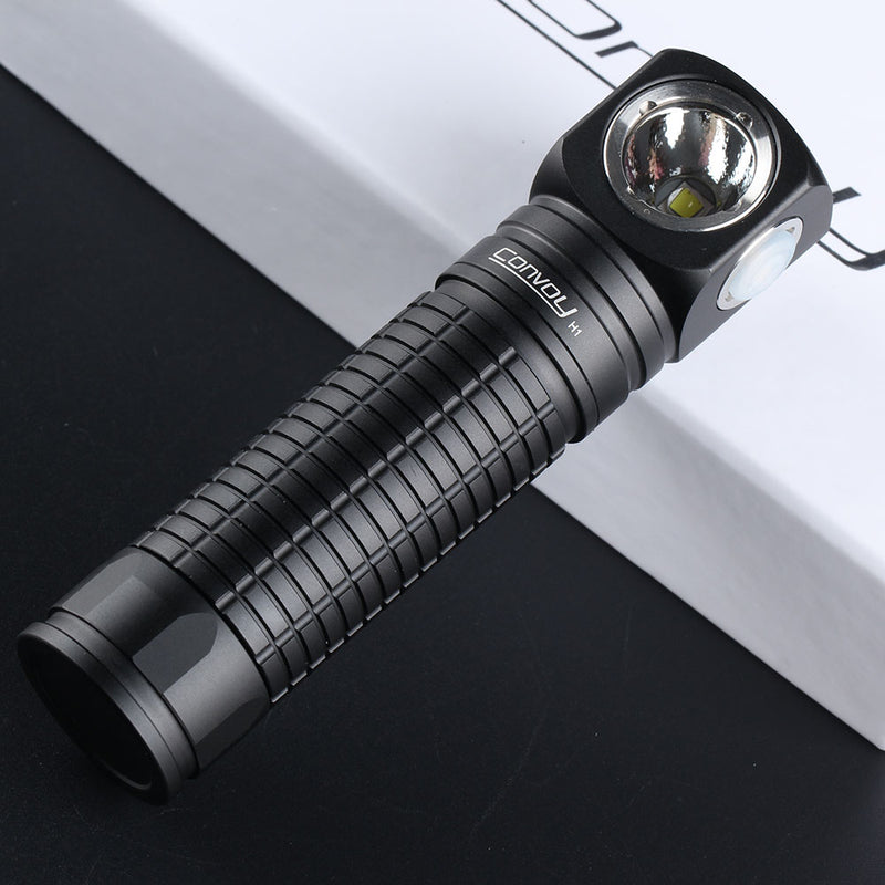 CONVOY H1 XML2 1048lm LED Headlamp L-shape Flashlight Multi-functional 18650 Flashlight