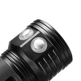 15x 5050 L2 Underwater 100-200m Diving Flashlight Underwater Video Photography Shooting LED Fill Light