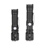 XANES P50 XHP50 3-5Modes Telescopic USB Rechargeable Flashlight LED With 18650 Battery Flashlight Suit