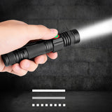 18650 Battery Flashlight Waterproof IPX4 Zoomable LED Lamp 3 Modes Portable Outdoor Hunting Lantern