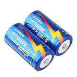 2pcs KINBAT 1.2V C Size / D Size NI-CD Rechargeable Battery For Toy Camera Multimeter Instruments Flashlight