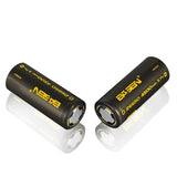 2pcs Basen BS26003 26650 4500mah 3.7V 60A Unprotect Flat Top Rechargeable Li-ion Battery