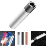 XANES D02 Multi-function USB Rechargeable LED Flashlight Emergency Power Bank