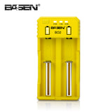 Basen BO2 Smart Li-ion Battery Charger for 14500 18650 26650 21700 Battery