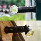 XANES 1305  T6+COB 1500Lumens Foldable Magnetic Tail LED Inspection Flashlight