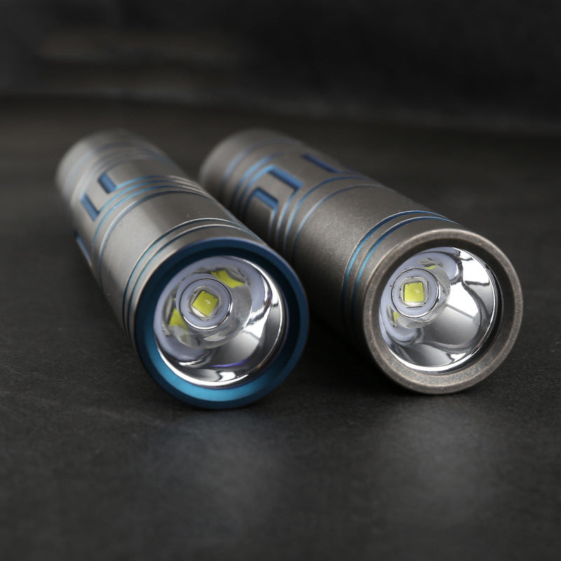 KESHUN KD32 XML-L2 U2 320LM USB Rechargeable 18650 EDC Flashlight Waterproof LED Keychain EDC Collections