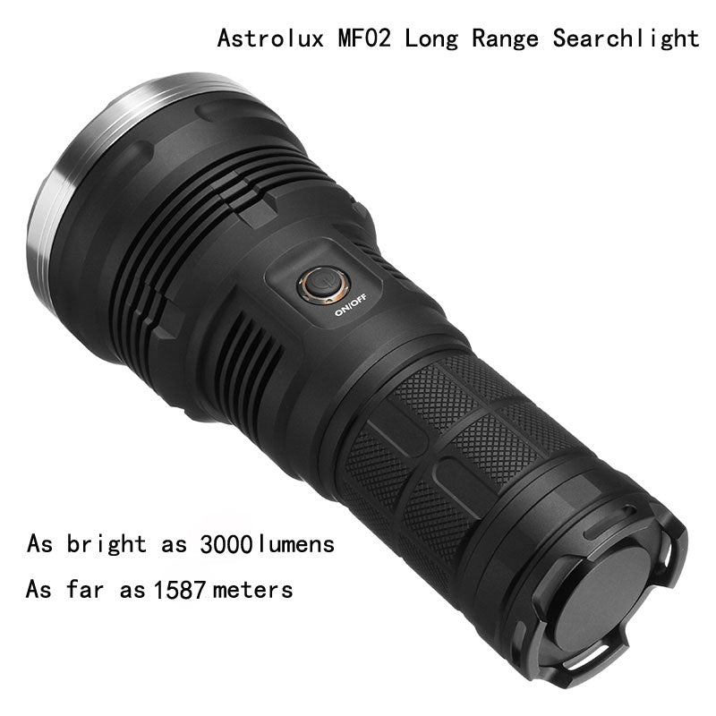Astrolux MF02 XHP35 HI 3000LM CW Long-range Searching LED Flashlight 1587M