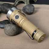 Fireflies E07 7 x Nichia/ XPL/ SST20 6900Lumens Brightness Easy Operation EDC LED Flashlight