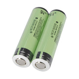 2PCS NCR18650B 3400mAh 3.7V Gold Plating Protected Rechargeable Li-ion Battery