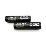 2Pcs GOLISI IMR S32 Pro-Series 20700 Battery 3200mAh 40A High Brain Powerful 20700 Li-ion Rechargeable Battery With Storage Case