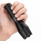 AloneFire E17 300Lumens Zoomable Long Range Green Light Flashlight Green Hunting Light Tactical Flashlight