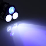 3000LM 3x T6 LED Flashlight Rechargeable Tactical Spotlight