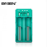 Basen BO2 Smart Li-ion Battery Charger for 14500 18650 26650 21700 Battery