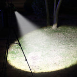 Alonefire G700-N  T6 2000LM 5Modes Zoomable Red& Green & White Light LED Flashlight Signal Light