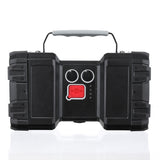 Xmund XD-FL2 P50+45LED 3Modes Double Light 1000Lumens USB Rechargeable Portable LED Flashlight & Powerbank