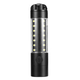 T6 LED COB 6 Modes USB Rechargeable 18650/14500 Flashlight Camping Hunting Emergency Warning Lamp