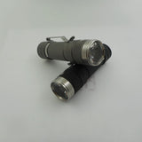 DQG 4th Tiny 18650 L2 850LM Smallest LED Flashlight Black