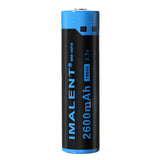 IMALENT MRB-186P26 3.7V 2600mah 18650 Protected Rechargeable Li-ion Battery