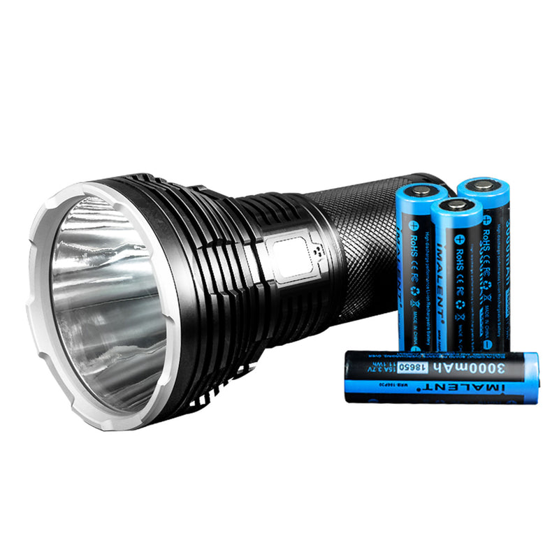 IMALENT RT35 KIT XHP35 HI 2350LM 1338m Super Bright Long-rang USB Magnetic Charging Multi-functional Charging Indicators Intelligent Temperature Control LED Flashlight Suit wIth 4x 18650