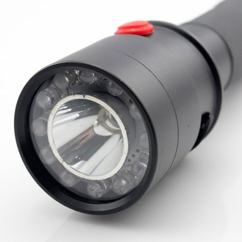 Yupard Q5 600LM 13LEDs 7Modes Railway Signal LED Flashlight White/Red/Green/Yellow Light