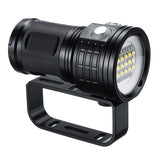 15x 5050 L2 Underwater 100-200m Diving Flashlight Underwater Video Photography Shooting LED Fill Light