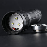 Convoy S12 3x SST20 / Nichia 219C 2300LM 6000mAh Output High Power Flashlight Powerful Tactical Flashlight
